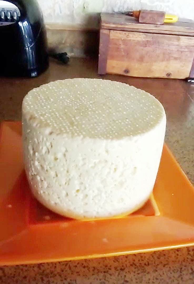 Queso llanero fresco, típico de Barinas
